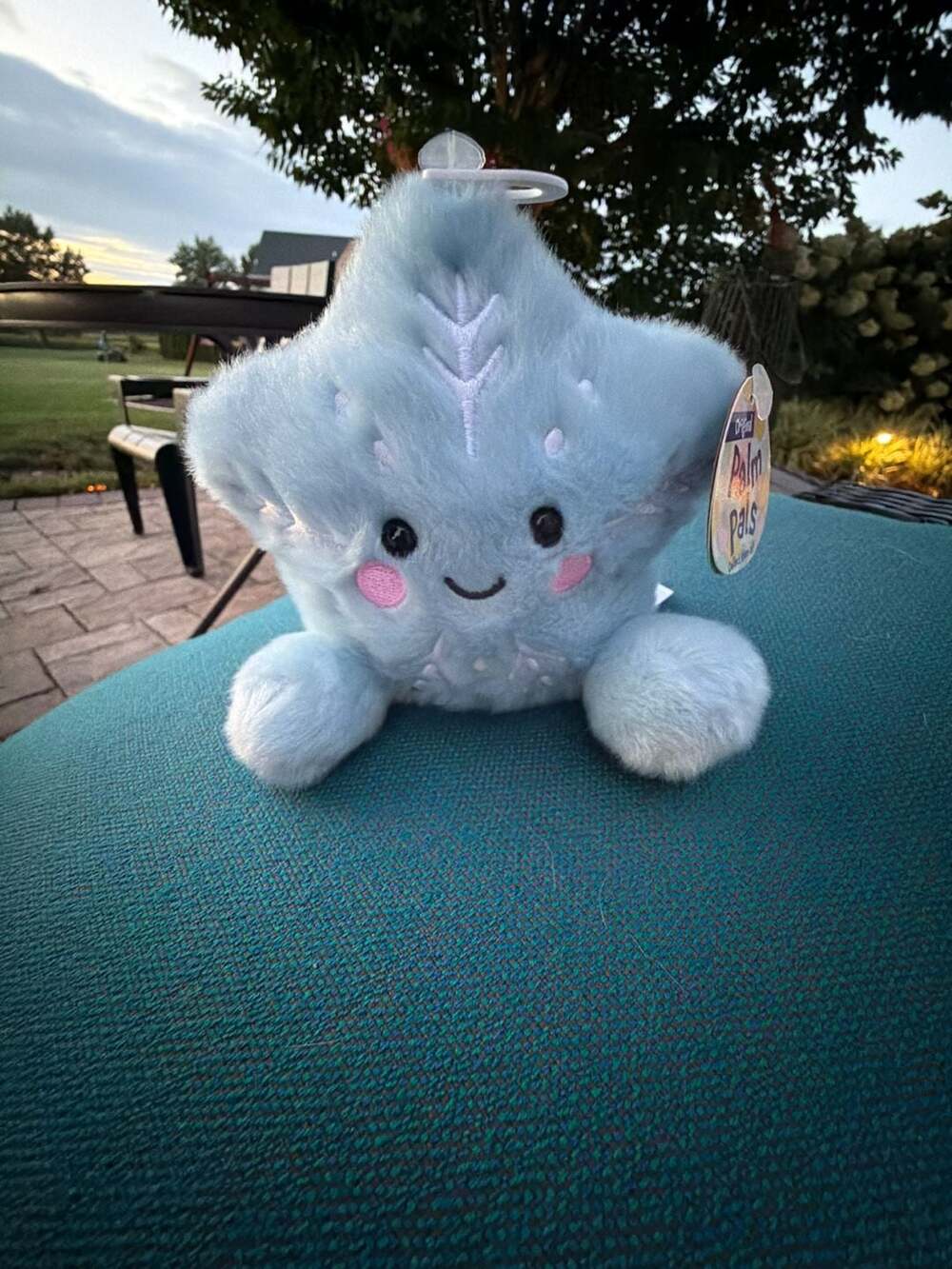 Aurora Palm Pals Frosty Snowflake 5-Inch Plush Toy